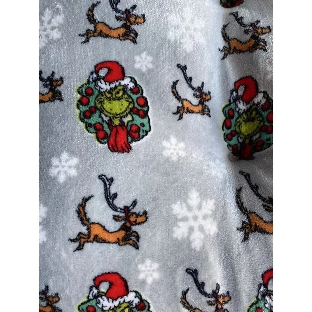 Dr. Seuss The Grinch And‎ Max Dog Pet BED Super Soft Christmas 36 X 27 X 3” NEW